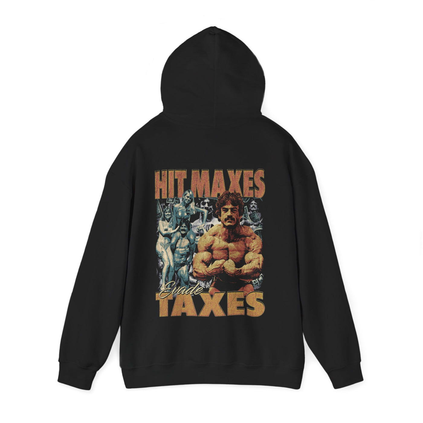 Hit Maxes Evade Taxes Vintage Hoodie