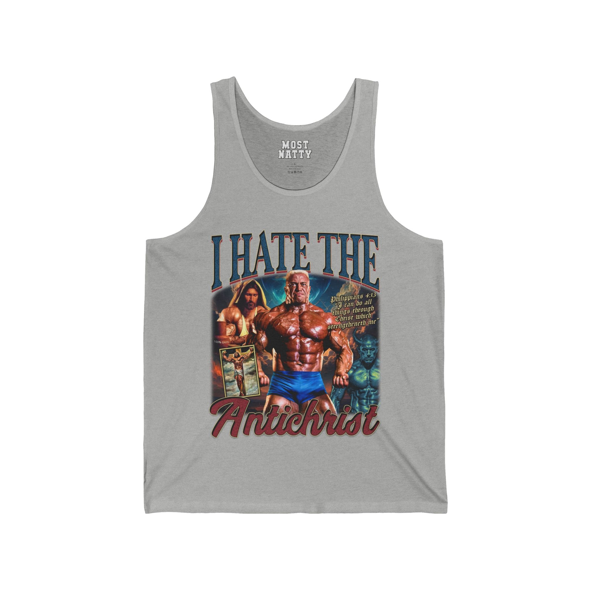 I Hate the Antichrist Tank Top