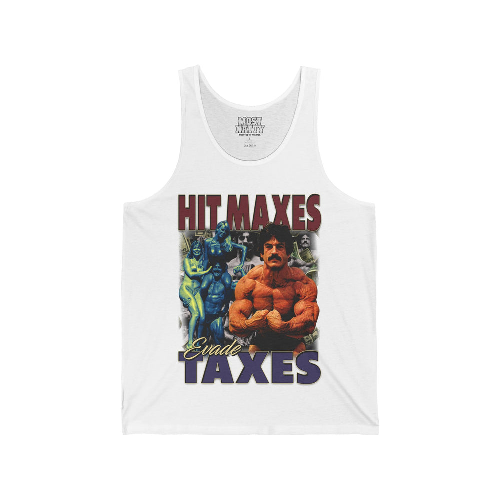 Hit Maxes Evade Taxes Tank Top