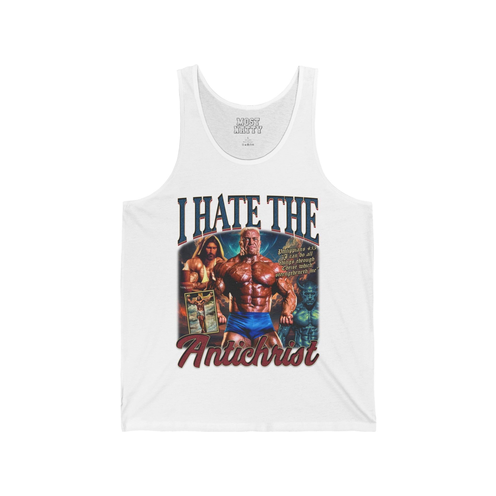 I Hate the Antichrist Tank Top