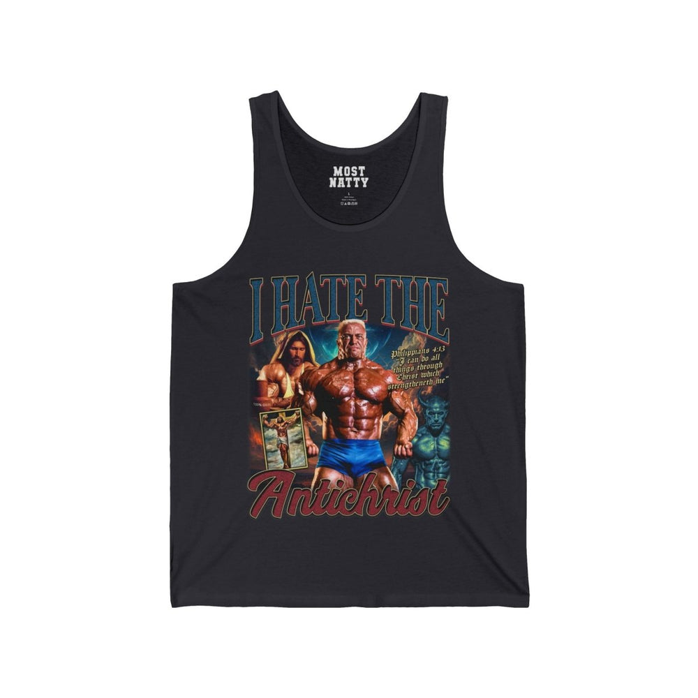 I Hate the Antichrist Tank Top - Most Natty