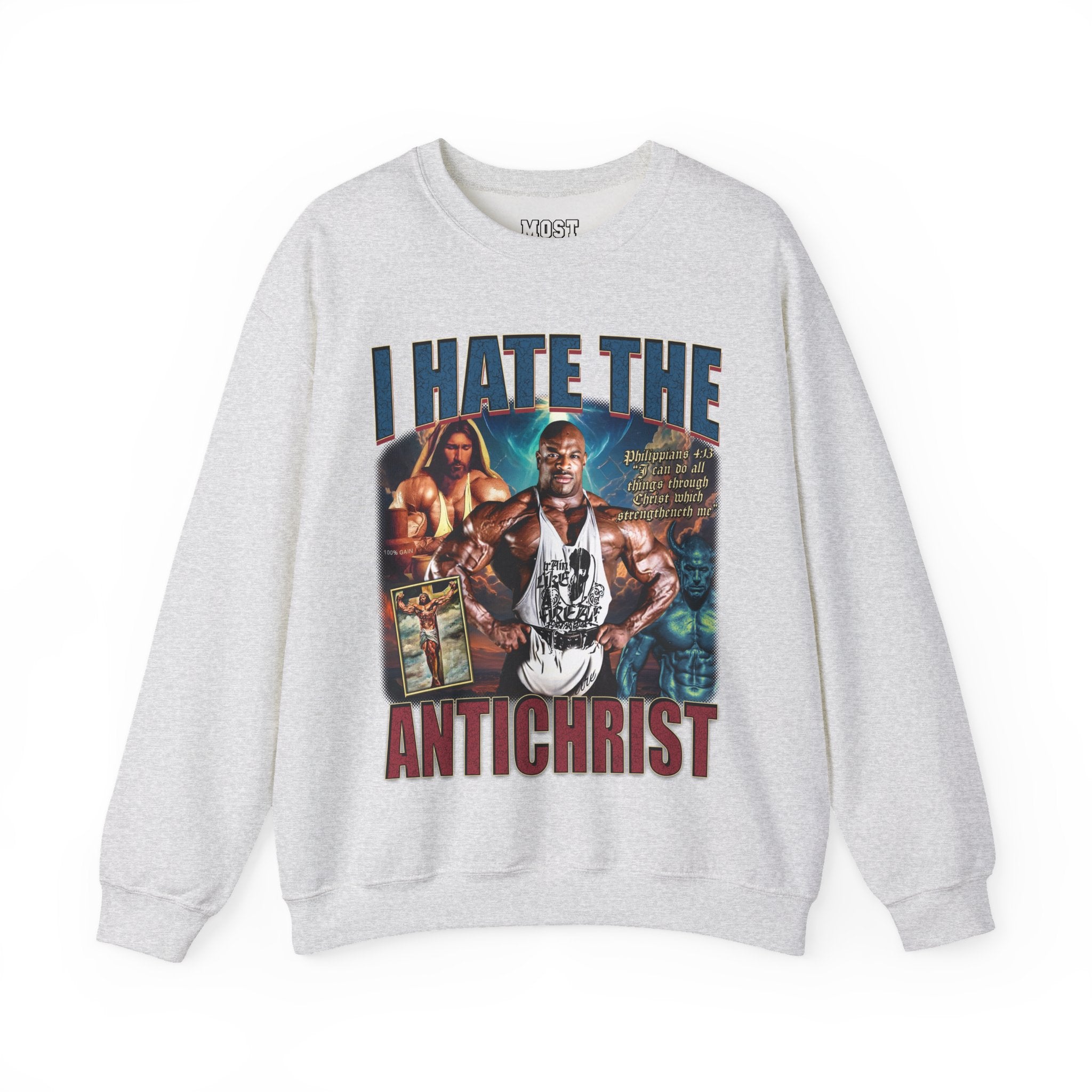 Ronnie Coleman I Hate the Antichrist Pump Cover