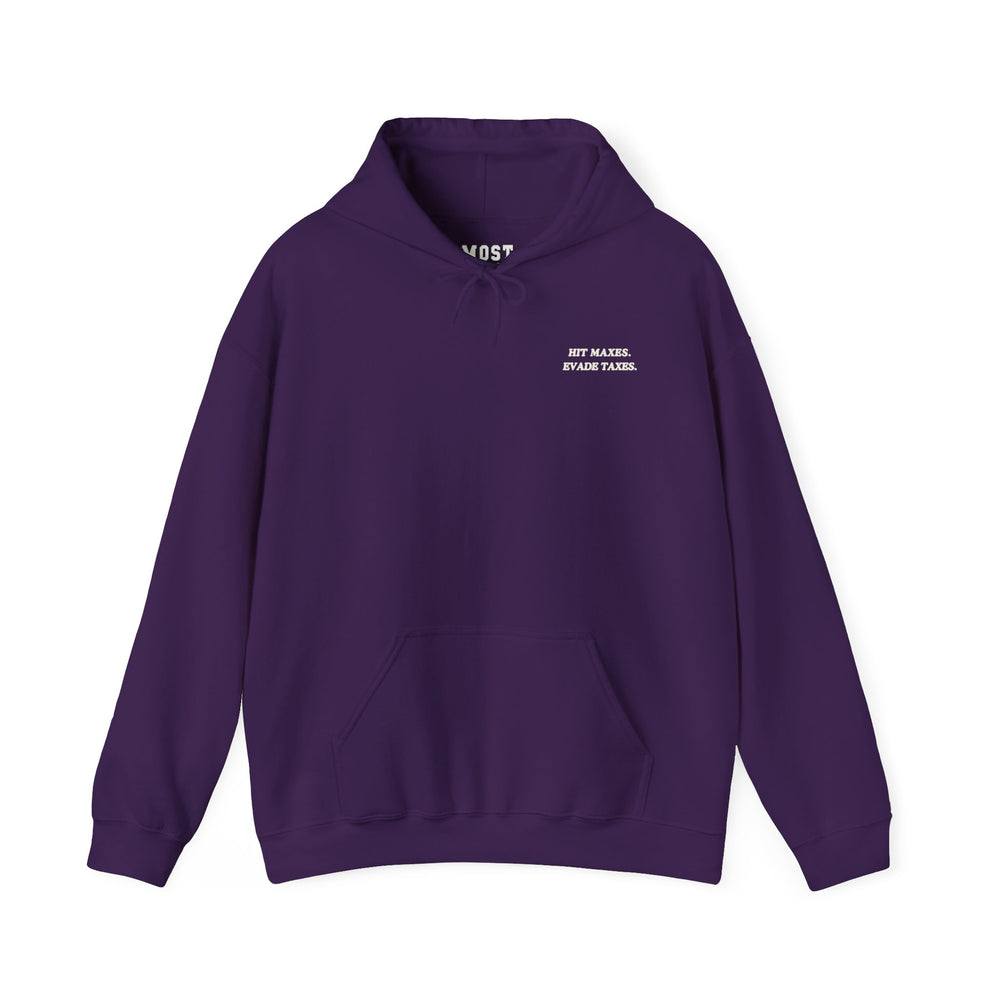 Hit Maxes Evade Taxes Hoodie - Most Natty