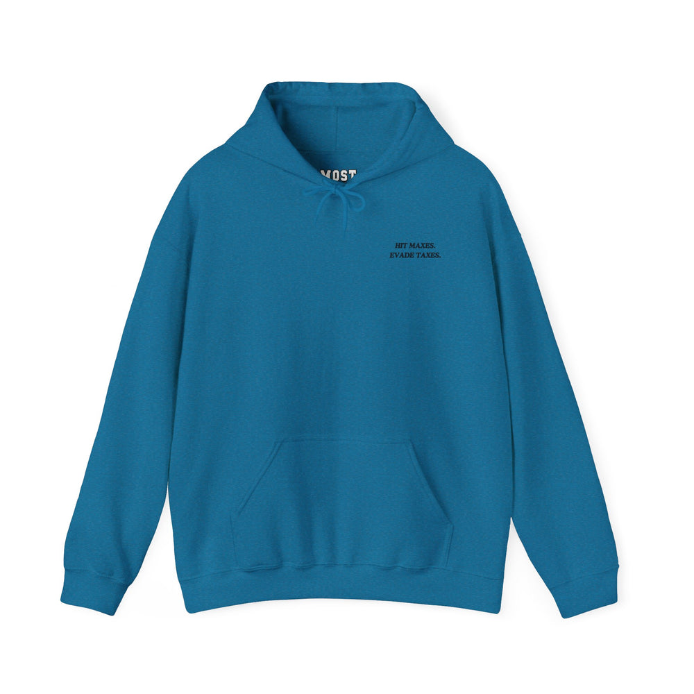 Hit Maxes Evade Taxes Hoodie - Most Natty