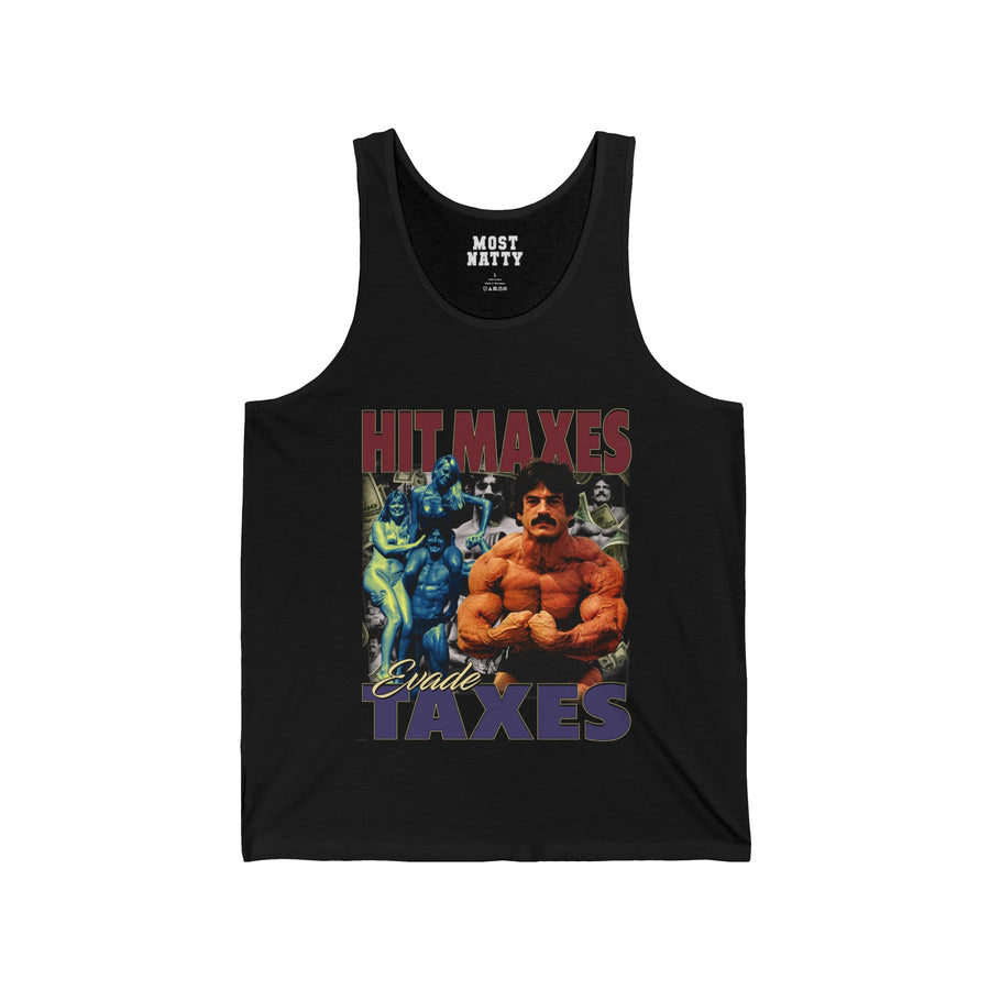 Hit Maxes Evade Taxes Tank Top