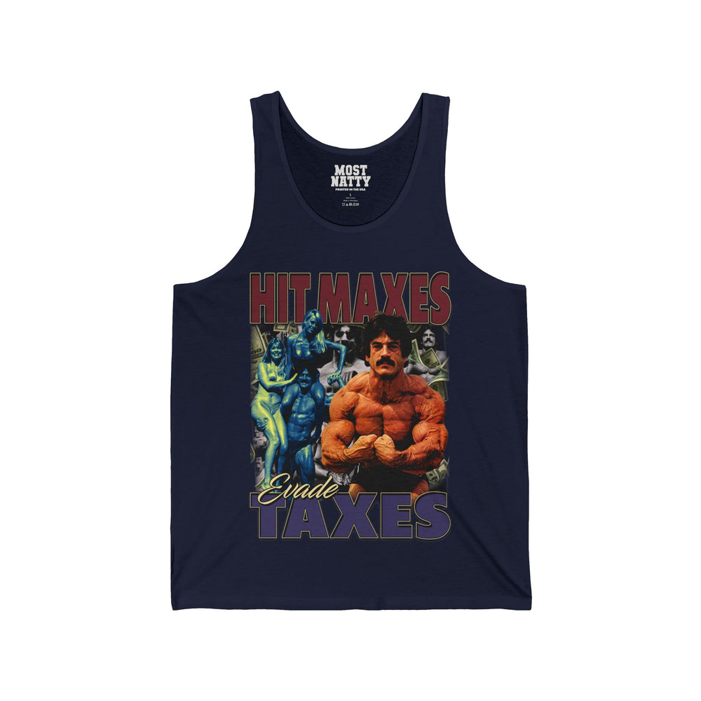 Hit Maxes Evade Taxes Tank Top