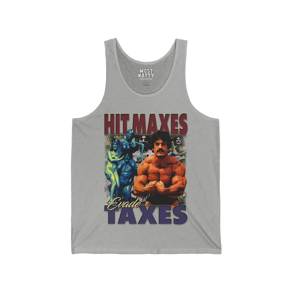Hit Maxes Evade Taxes Tank Top