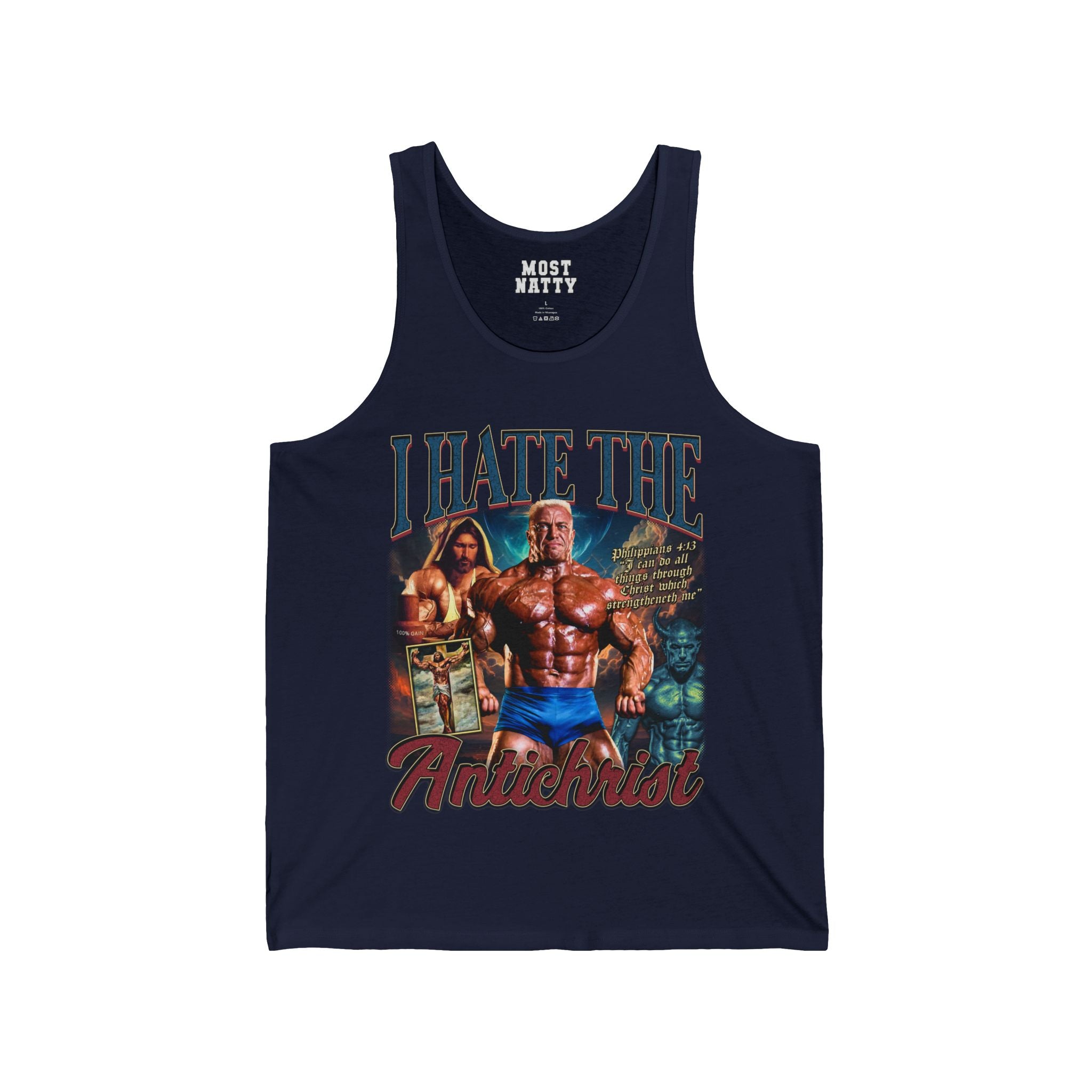 I Hate the Antichrist Tank Top