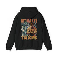 Hit Maxes Evade Taxes Vintage Hoodie