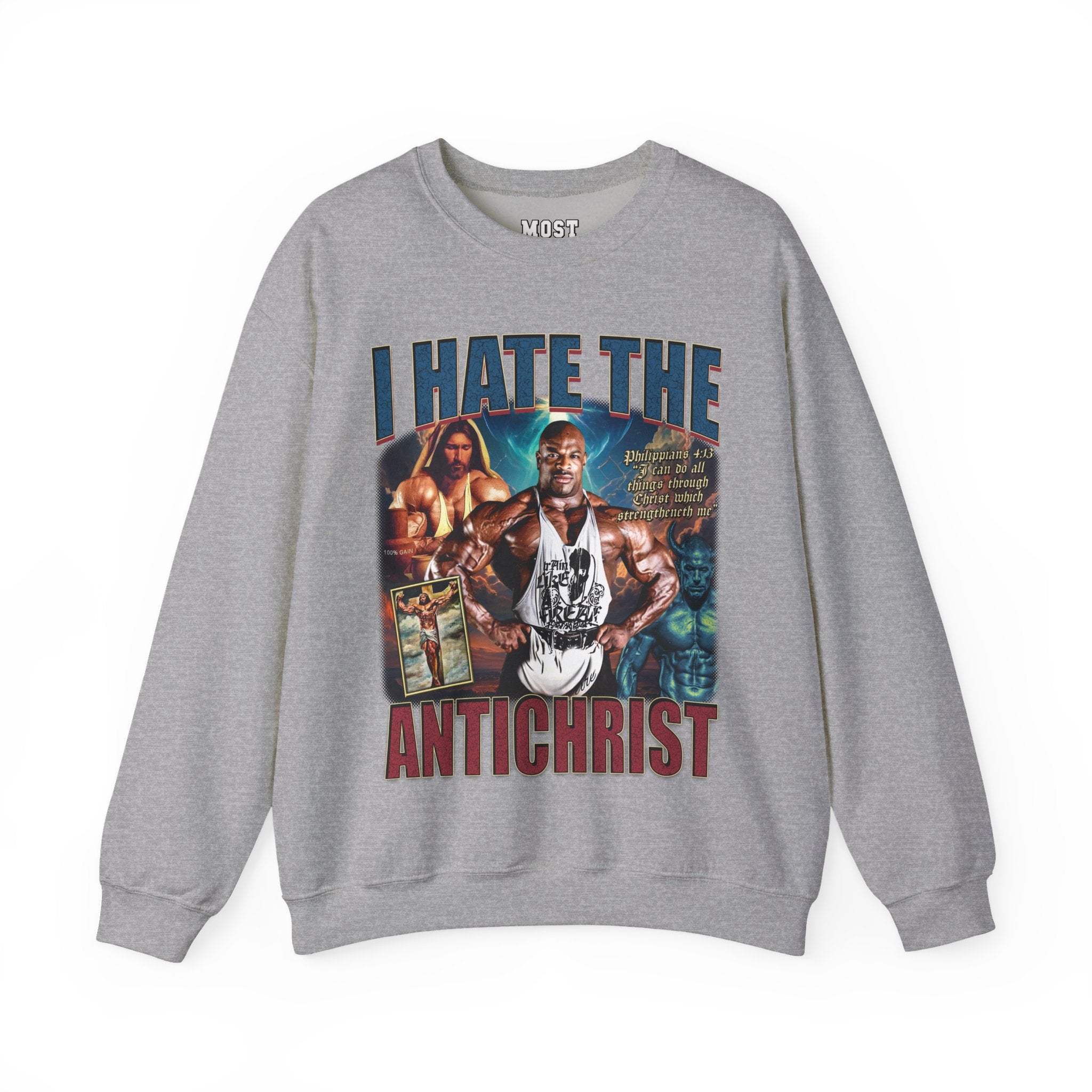 Ronnie Coleman I Hate the Antichrist Pump Cover