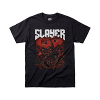 Most Natty Slayer gym t-shirt front flat lay on white background