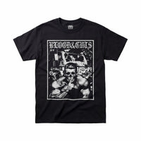 Dorian Yates Blood and Guts gym t-shirt front flat lay on white background