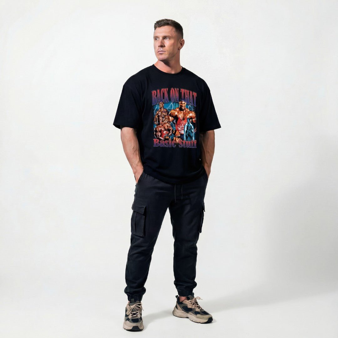 Back On That Basic Stuff Oversized T-Shirt - Most Natty