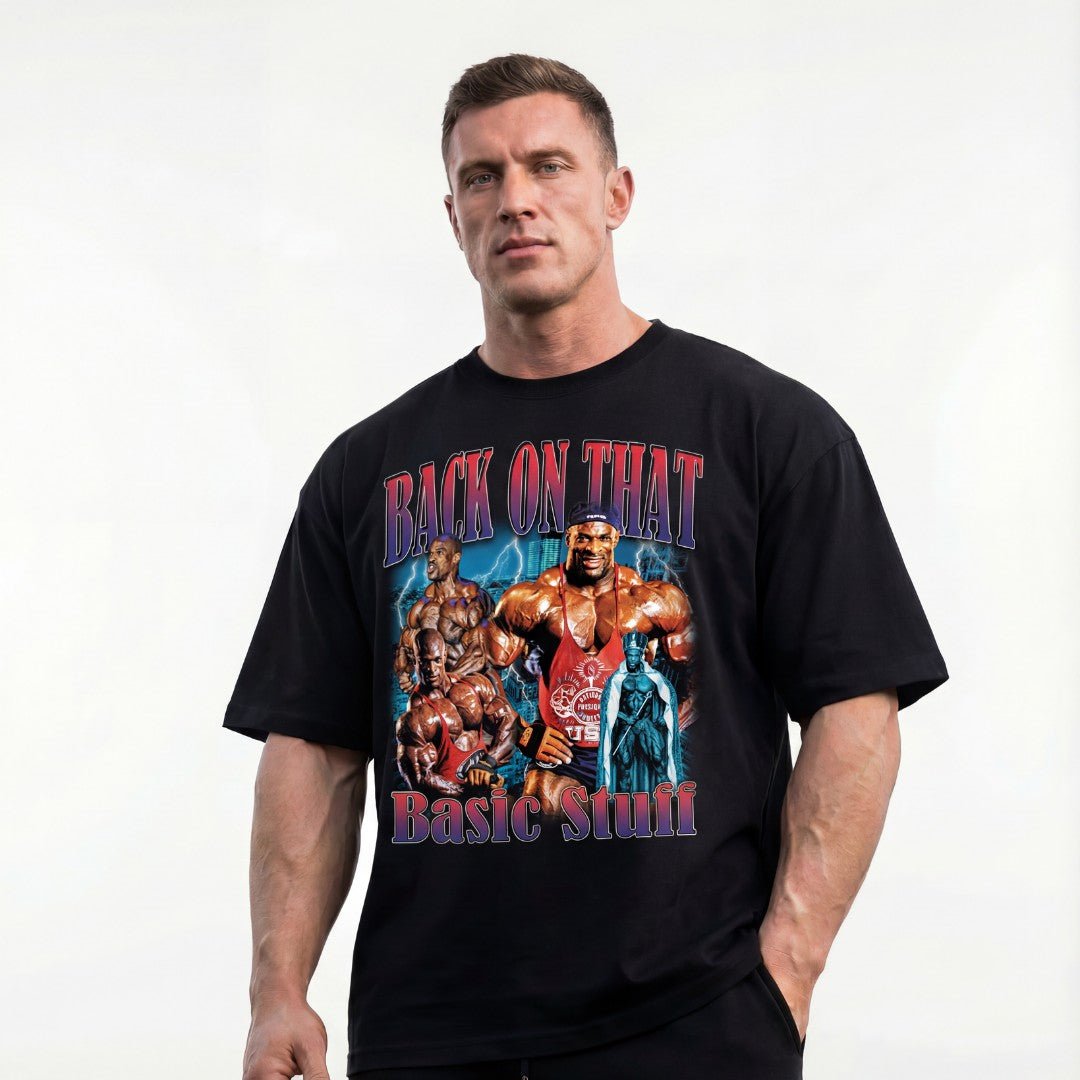 Back On That Basic Stuff Oversized T-Shirt - Most Natty