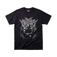 Most Natty Mass Monster gym t-shirt front flat lay on white background