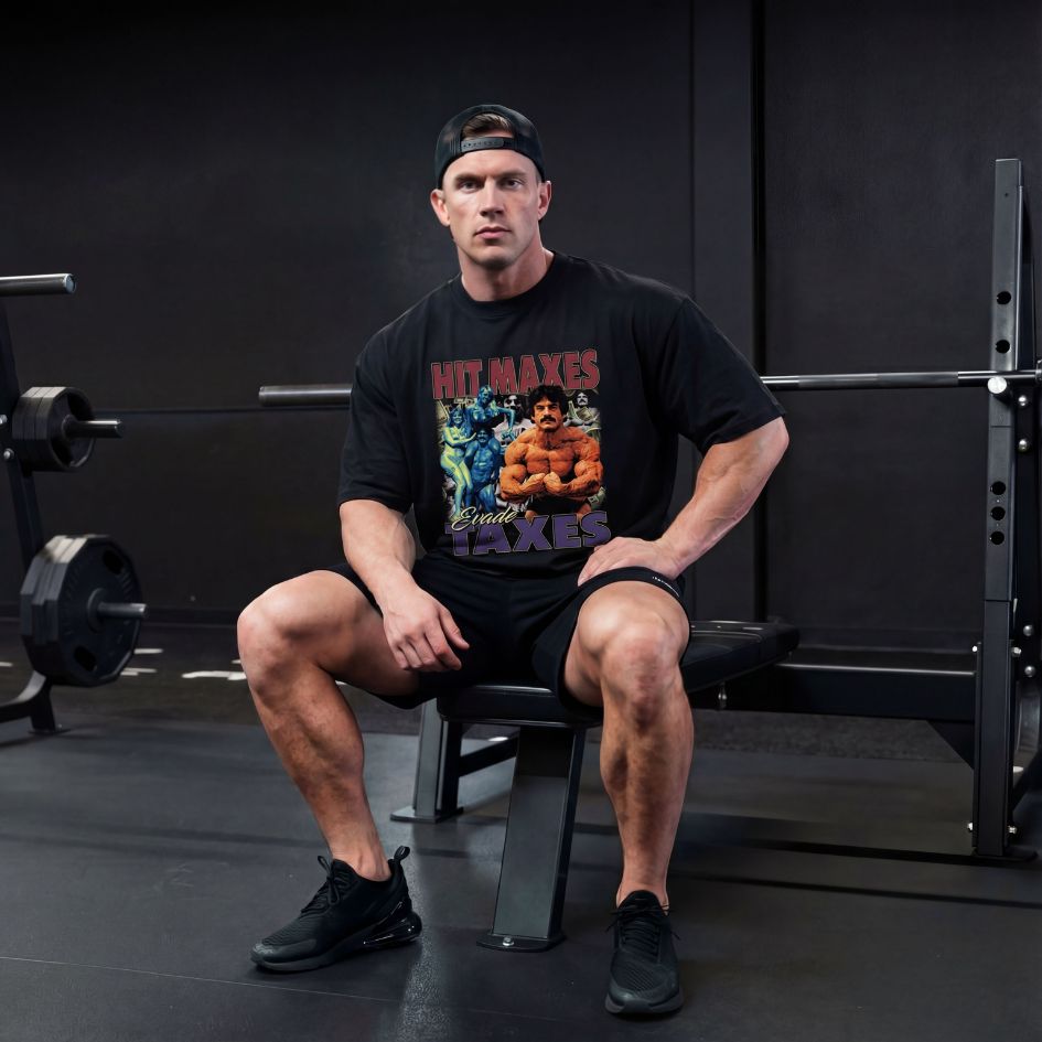 Hit Maxes Evade Taxes Oversized T-Shirt - Most Natty
