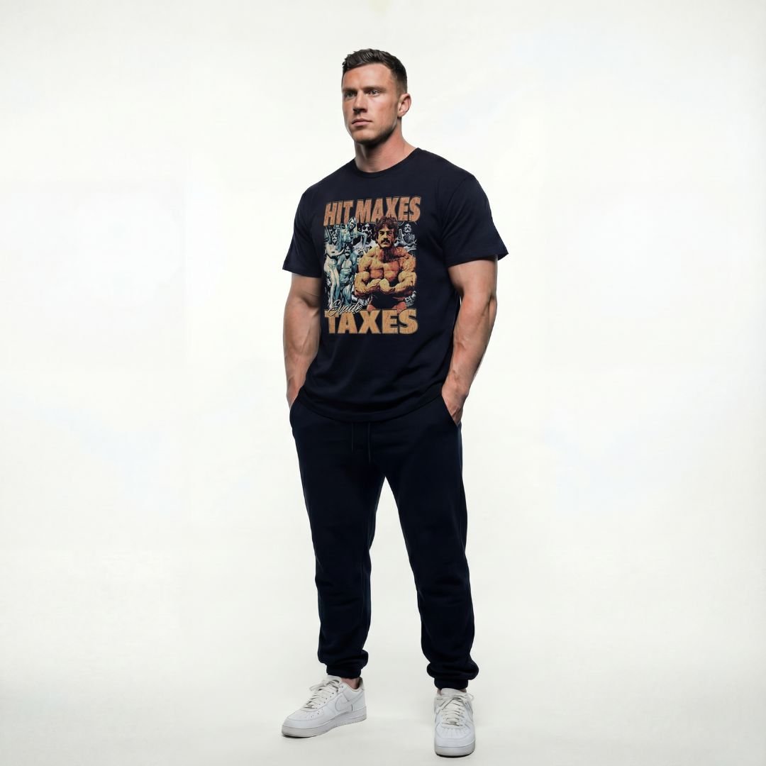 Hit Maxes Evade Taxes Vintage T-Shirt - Most Natty