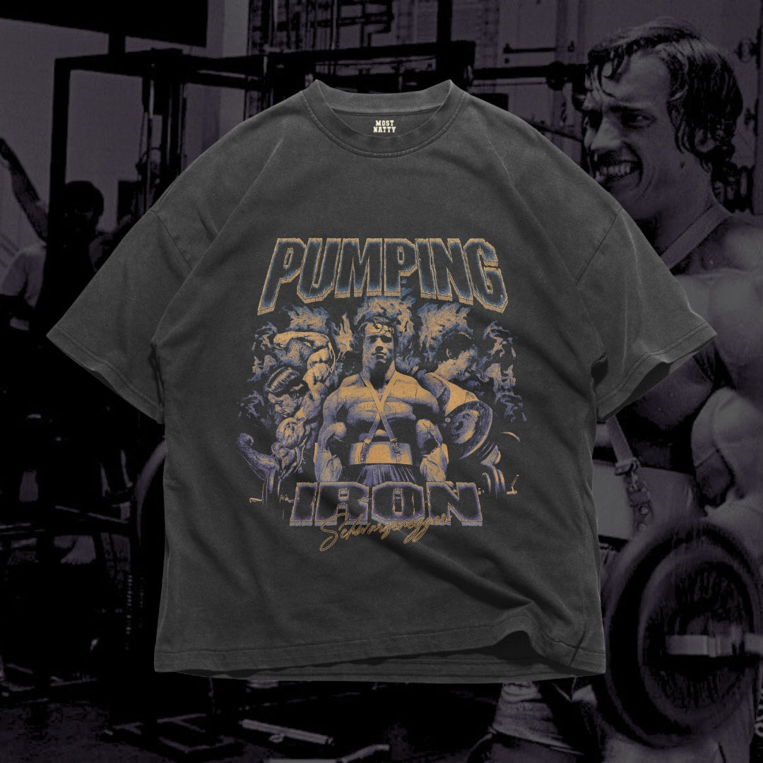 VINTAGE PUMPING IRON T-Shirt