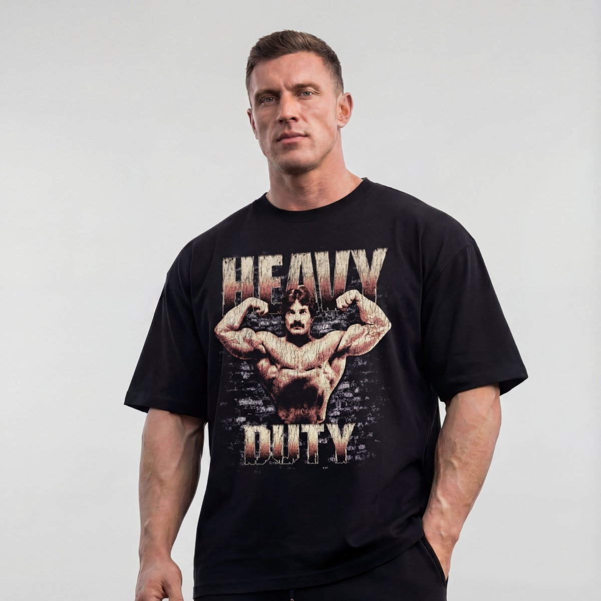 Mike Mentzer Heavy Duty Oversized T-Shirt - Most Natty