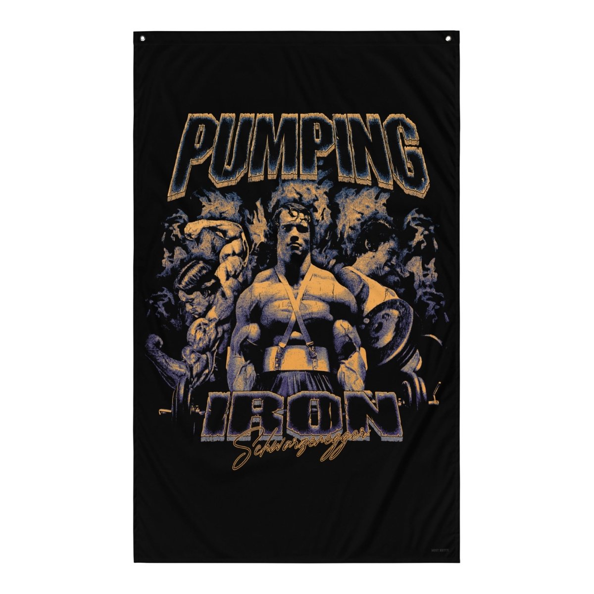 Pumping Iron Flag - Most Natty