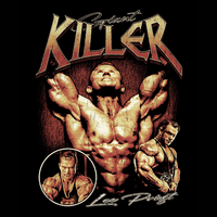 Lee Priest Giant Killer vintage tribute with cracked and worn texture treatment by Most Natty