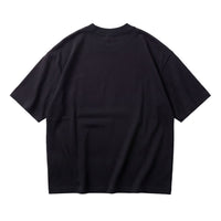 Most Natty Hit Maxes Evade Taxes oversized gym t-shirt rear flat lay showing blank back on white background