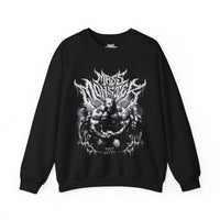 Markus Ruhl Mass Monster gym pump cover crewneck front flat lay on white background