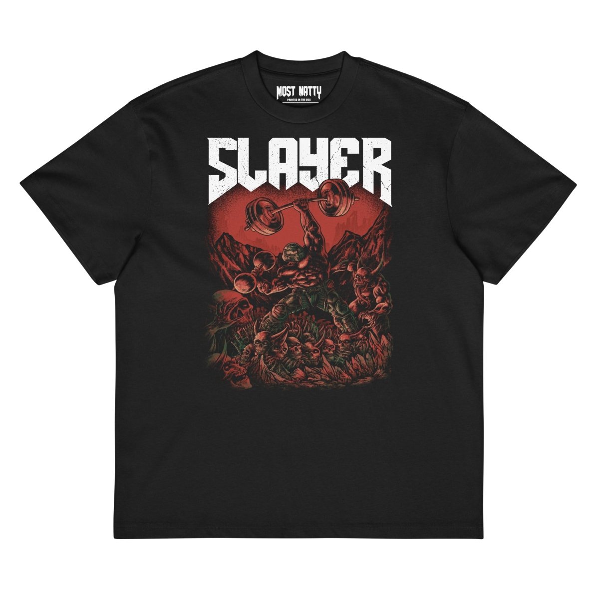 Slayer Oversized T-Shirt - Most Natty