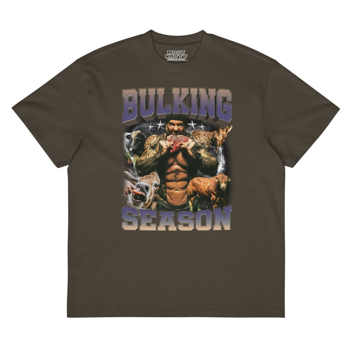 Bulking Season Oversized T-Shirt - Most Natty
