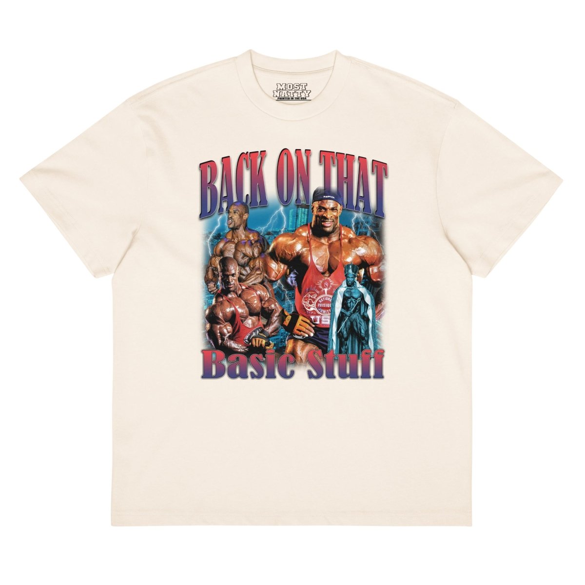 Back On That Basic Stuff Oversized T-Shirt - Most Natty