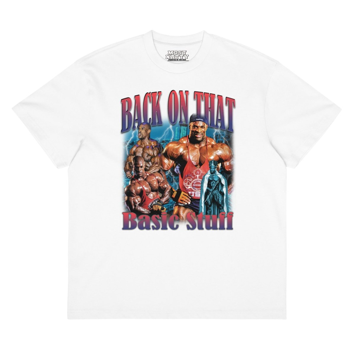 Back On That Basic Stuff Oversized T-Shirt - Most Natty