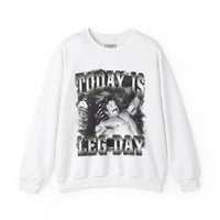 Sweatshirt S / White Today Is Leg Day Pump Cover