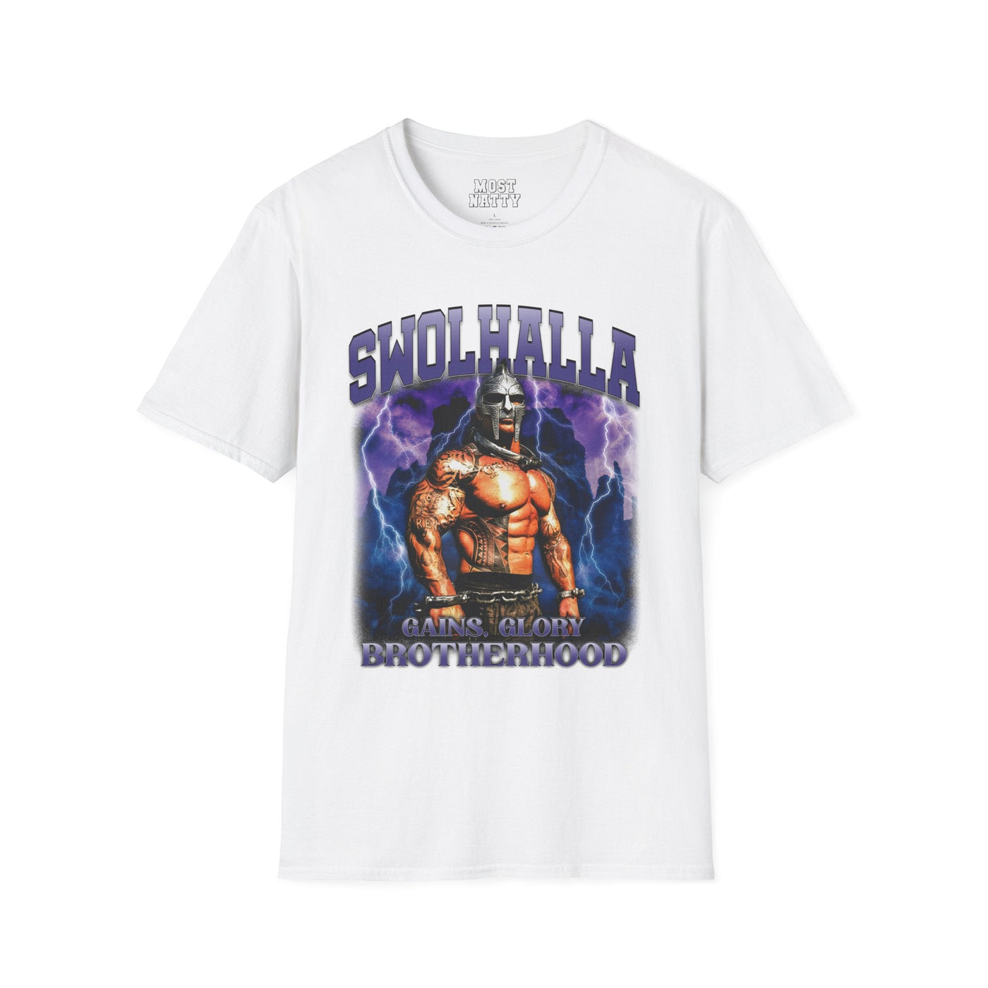 T-Shirt White / S Swolhalla T-Shirt