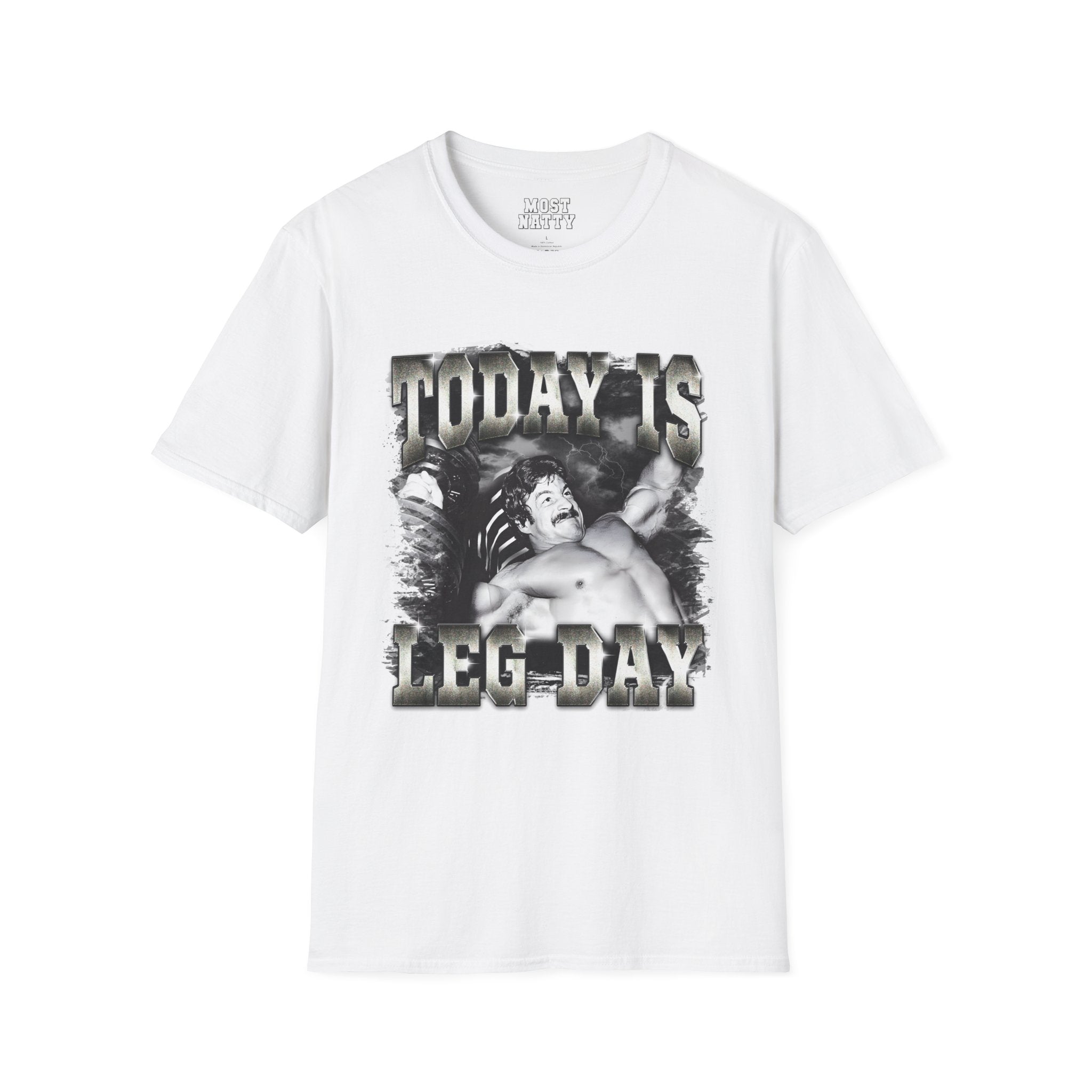 T-Shirt White / S Today Is Leg Day T-Shirt