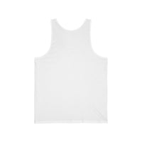 Most Natty TAKE TREN 24 gym tank top rear flat lay showing back on white background