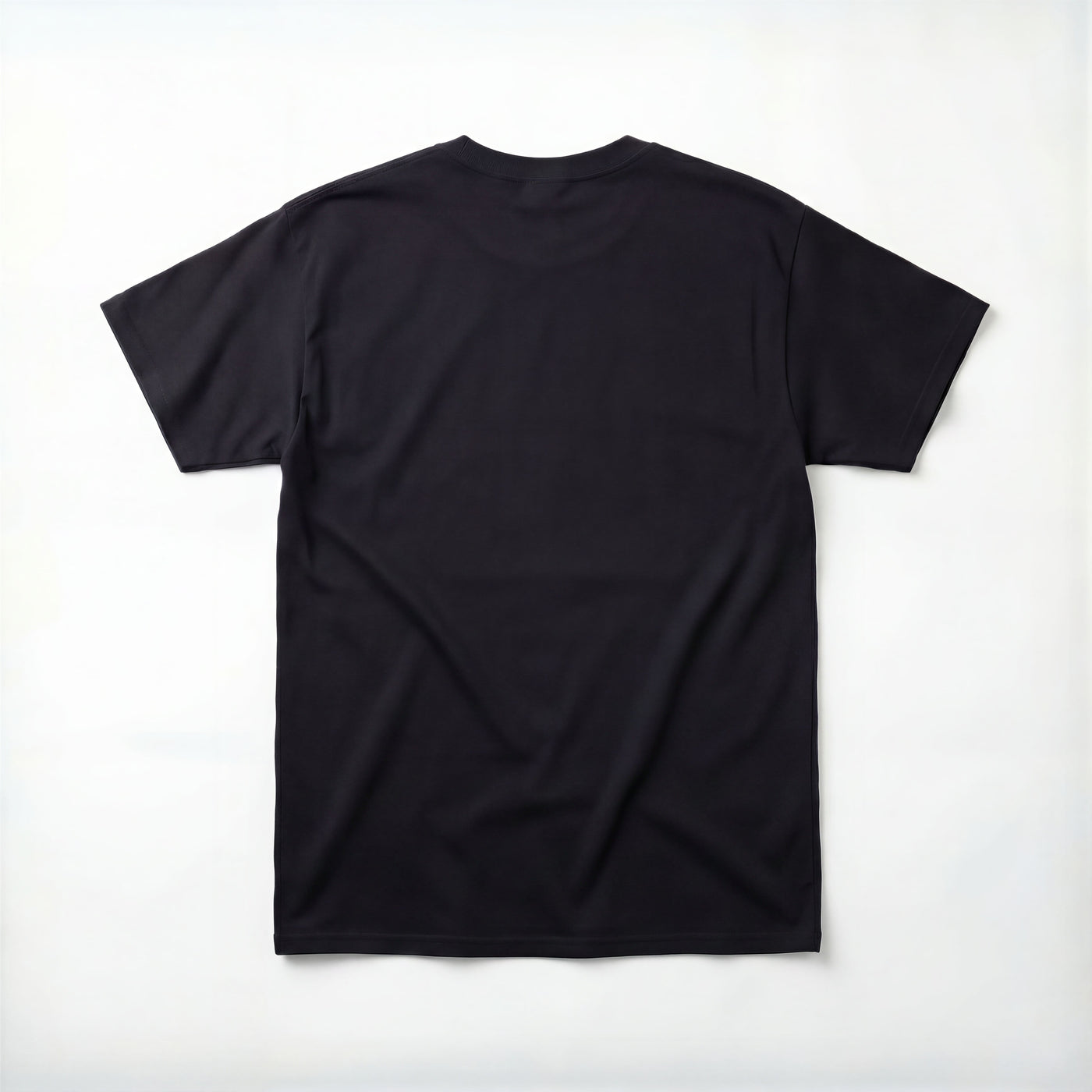 Most Natty Today Is Leg Day gym t-shirt rear flat lay showing blank back on white background