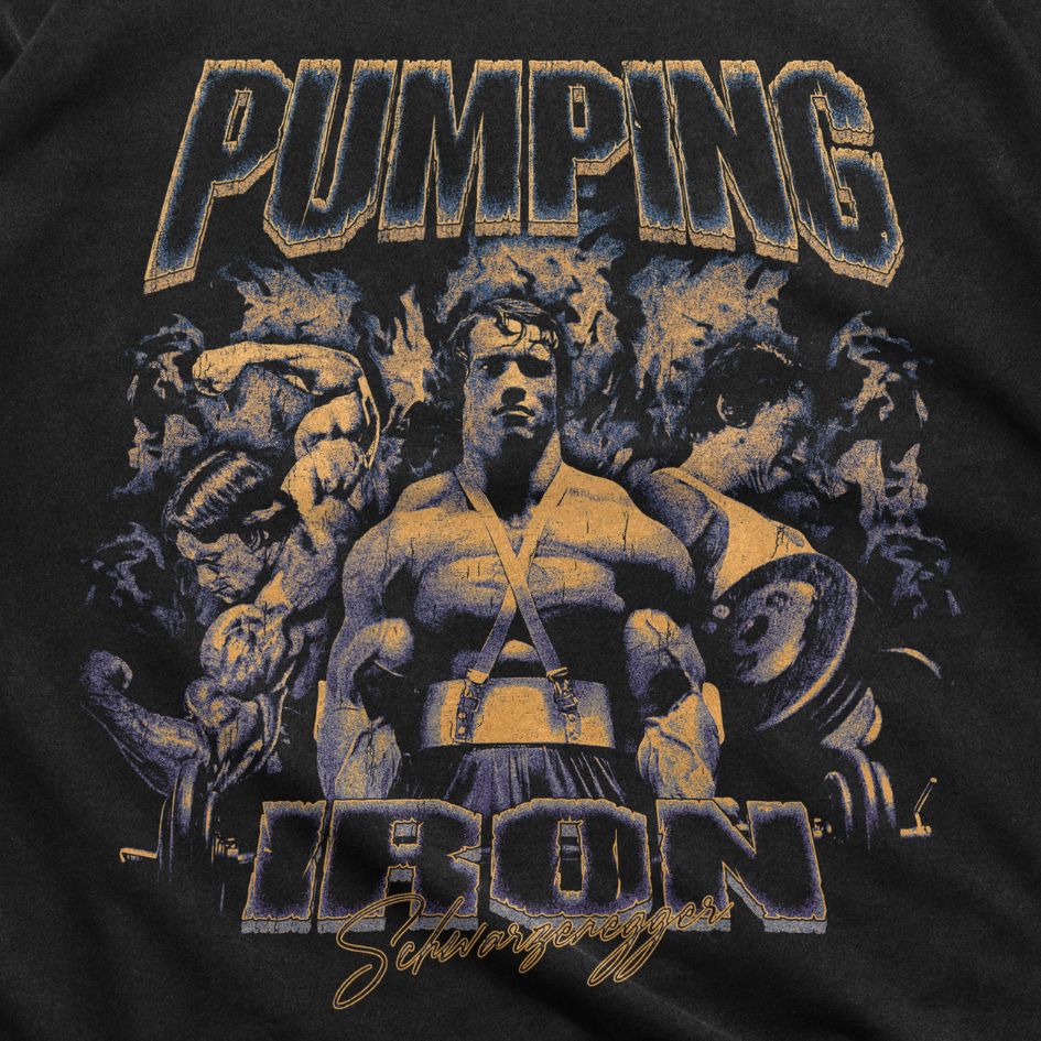 VINTAGE PUMPING IRON T-Shirt